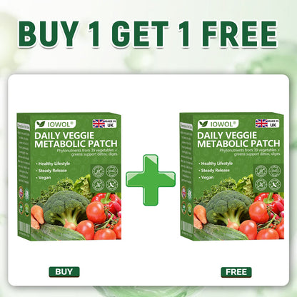 🇬🇧🥦𝐎𝐟𝐟𝐢𝐜𝐢𝐚𝐥 𝐒𝐭𝐨𝐫𝐞 | 𝐈𝐎𝐖𝐎𝐋® 𝐃𝐚𝐢𝐥𝐲 𝐕𝐞𝐠𝐞𝐭𝐚𝐛𝐥𝐞 𝐌𝐞𝐭𝐚𝐛𝐨𝐥𝐢𝐜 𝐏𝐚𝐭𝐜𝐡 𝐮𝐬𝐞𝐬 𝐨𝐫𝐠𝐚𝐧𝐢𝐜 𝐯𝐞𝐠𝐞𝐭𝐚𝐛𝐥𝐞 𝐞𝐱𝐭𝐫𝐚𝐜𝐭𝐬 𝐚𝐧𝐝 𝐩𝐡𝐲𝐭𝐨𝐧𝐮𝐭𝐫𝐢𝐞𝐧𝐭𝐬 𝐟𝐫𝐨𝐦 𝟑𝟗 𝐯𝐞𝐠𝐞𝐭𝐚𝐛𝐥𝐞𝐬 + 𝐠𝐫𝐞𝐞𝐧𝐬 𝐭𝐨 𝐬𝐮𝐩𝐩𝐨𝐫𝐭 𝐝𝐞𝐭𝐨𝐱, 𝐝𝐢𝐠𝐞𝐬𝐭𝐢𝐨𝐧 & 𝐦𝐞𝐭𝐚𝐛𝐨𝐥𝐢𝐜 𝐫𝐞𝐬𝐞𝐭, 𝐚𝐧𝐝 𝐛𝐨𝐨𝐬𝐭 𝐞𝐧𝐞𝐫𝐠𝐲 𝐟𝐨𝐫 𝐚𝐥𝐥-𝐝𝐚𝐲 𝐰𝐞𝐥𝐥𝐧𝐞𝐬𝐬.